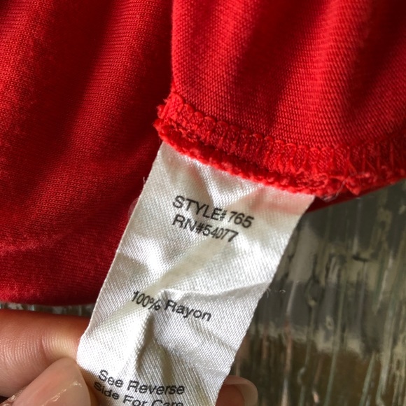 Cabi | Salmon Surplice Bubble Hem Tabn - Picture 3 of 3